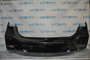 Rear bumper bare Mazda 6 13-17 usa black, torn, dented