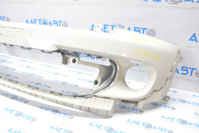 Bare front bumper Mini Cooper S Clubman R55 11-14 rest white, torn, broken mount