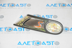 Turn signal on the wing front left Mini Cooper Clubman R55 07-14 white