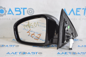 Side mirror left complete Nissan Pathfinder 13-16 3 pins, black
