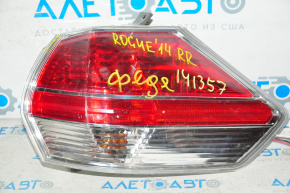 Light outer wing right Nissan Rogue 14-16 chip
