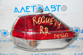 Light outer wing right Nissan Rogue 14-16 chip