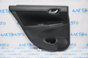 Door trim card rear left Nissan Sentra 13-15 black leather