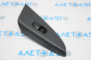 Rear left window lift control Nissan Sentra 13-19 black, with black trim