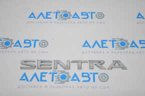 Emblem inscription SENTRA trunk lid Nissan Sentra 13-19