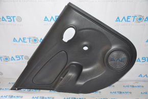 Door trim card rear left Nissan Versa 12-19 usa black under handle