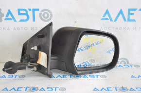 Side mirror right assembly Nissan Versa 12-18 manual control, structure