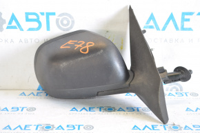 Side mirror right assembly Nissan Versa 12-18 manual control, structure