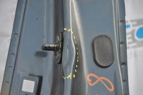 Body pillar central left Nissan Versa 12-17 usa with threshold, non-standard dents, sawed off