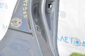 Body pillar central right Nissan Versa 12-17 usa with threshold, non-standard, threshold dented, sawed off