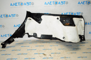 Arch trim left Subaru Forester 14-16 SJ black, without electric folding seats, scratches