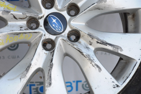 Wheel disk R17 Subaru Legacy 15-17 curb, rubbed