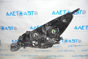 Headlight front right Subaru Legacy 15-17 dorest halogen, black reflector, scratch