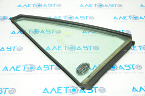 Subaru Outback 15-19 rear left triangle door glass with seal, green tint