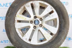 Wheel disk R17 Subaru Outback 15-16 curb