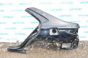 Quarter wing rear left Toyota Camry v55 15-17 usa black 218 crumpled, pokes