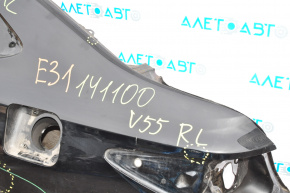 Quarter wing rear left Toyota Camry v55 15-17 usa black 218 crumpled, pokes