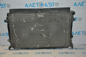 Radiator cooling water VW Passat b7 12-14 USA 2.5 pressed honeycomb bent