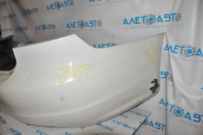 Bare rear bumper VW Passat b7 12-15 USA white, torn, pressed