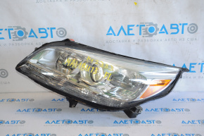 Headlight front left naked Chevrolet Malibu 13-15 halogen