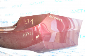 Rear bumper bare Honda Accord 13-15 red