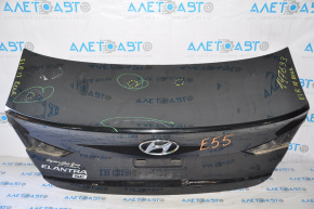 Trunk lid Hyundai Elantra AD 17-18 prerest black S3 small pokes