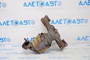 Rusty exhaust manifold with catalytic converter for Hyundai Sonata 11-14