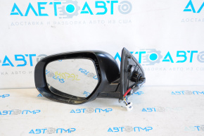 Left side mirror complete Mitsubishi Outlander 14-15 prerest 7 pins, turn signal, gray