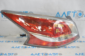 Left headlight Nissan Altima 13-14 prerest halogen, scuffed
