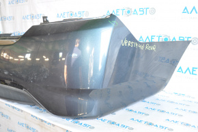 Rear bumper bare Nissan Versa 15-18 usa rest graphite