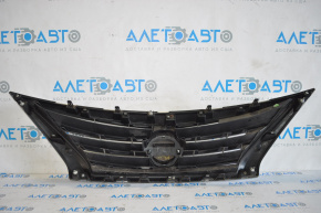Grille radiator grill with badge Nissan Versa 15-19 usa rest