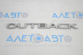 OUTBACK emblem for Subaru Outback 15-19 tailgate