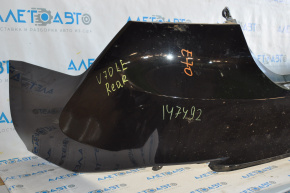 Rear bumper bare Toyota Camry v70 18-24 L/LE/XLE without parking sensors black