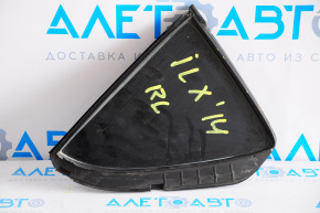 Door glass triangle with seal rear left Acura ILX 13-22