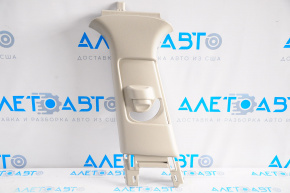 Center pillar trim upper belt left Acura ILX 13-15 gray