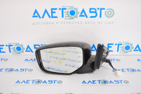 Left side mirror assembly Acura ILX 13-17 5 pins, black