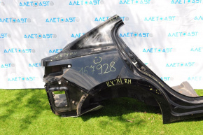 Quarter wing rear right Acura ILX 13-18 black, small pokes