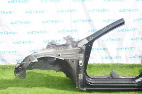Front left quarter Acura ILX 13-15 black, pre-restoration, on the body