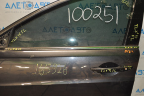 Molding door-glass central front left Acura TLX 15-
