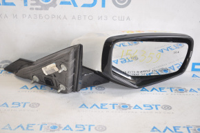 Side mirror right assembly Cadillac CTS 14-12 pins, BSM, turn signal, white