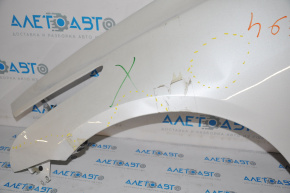 Front left wing Cadillac CTS 14-19 white G1W crumpled