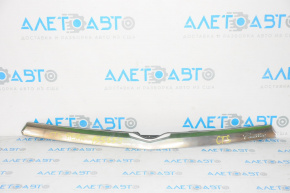 Cadillac CTS 14 trunk lid molding pre-rest chrome under the camera, 2 fasteners are broken