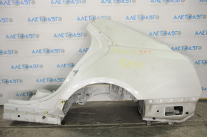 Quarter wing rear left Cadillac CTS 14-19 white