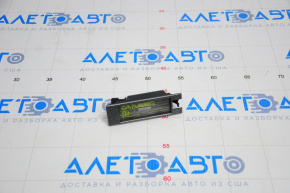 Rear bumper license plate light, left, Chevrolet Camaro 16-23