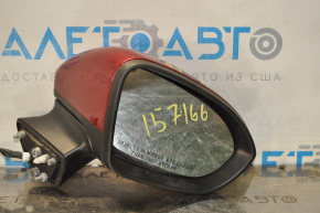 Side mirror right assembly Chevrolet Cruze 16- 5 pins, red