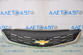 Radiator grill grill Chevrolet Cruze 16- with emblem and molding