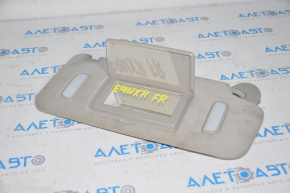 Right visor Chevrolet Equinox 10-17 gray
