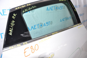Molding door-glass central rear right Chevrolet Malibu 16-23 butt