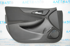 Door trim card front left Chevrolet Malibu 16-25 rag black