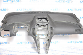 Torpedo front panel without AIRBAG Chevrolet Volt 11-15 black with pad on pillow